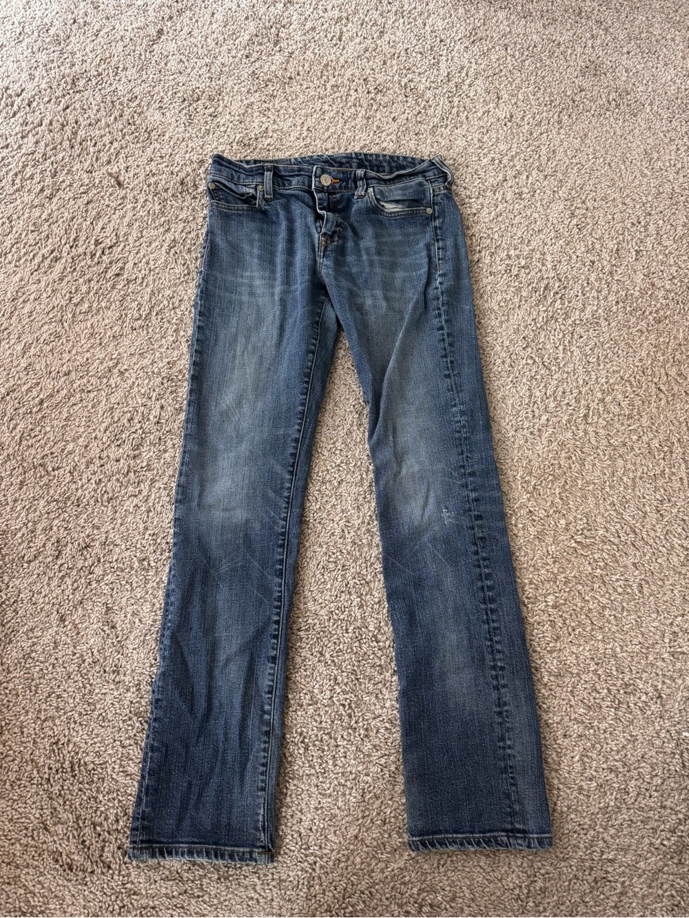 Ralph Lauren Women’sBlue Straight-Leg Jeans